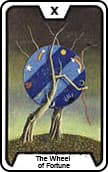 tarot de la amistad The Wheel of Fortune