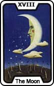 tarot de la amistad The Moon