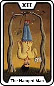 work tarot The Hanged Man