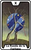 tarot del trabajo La Rueda de la Fortuna
