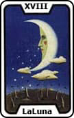 tarot del trabajo La Luna
