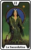 tarot del trabajo La Sacerdotisa