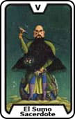 tarot del trabajo El Sumo Sacerdote