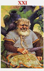 tarot celtique Le monde