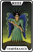 tarot del trabajo Tempérance