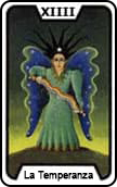 tarot de la amistad La Temperanza