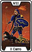 tarocchi lavoro Il Carro