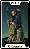 tarot del trabajo O Eremita
